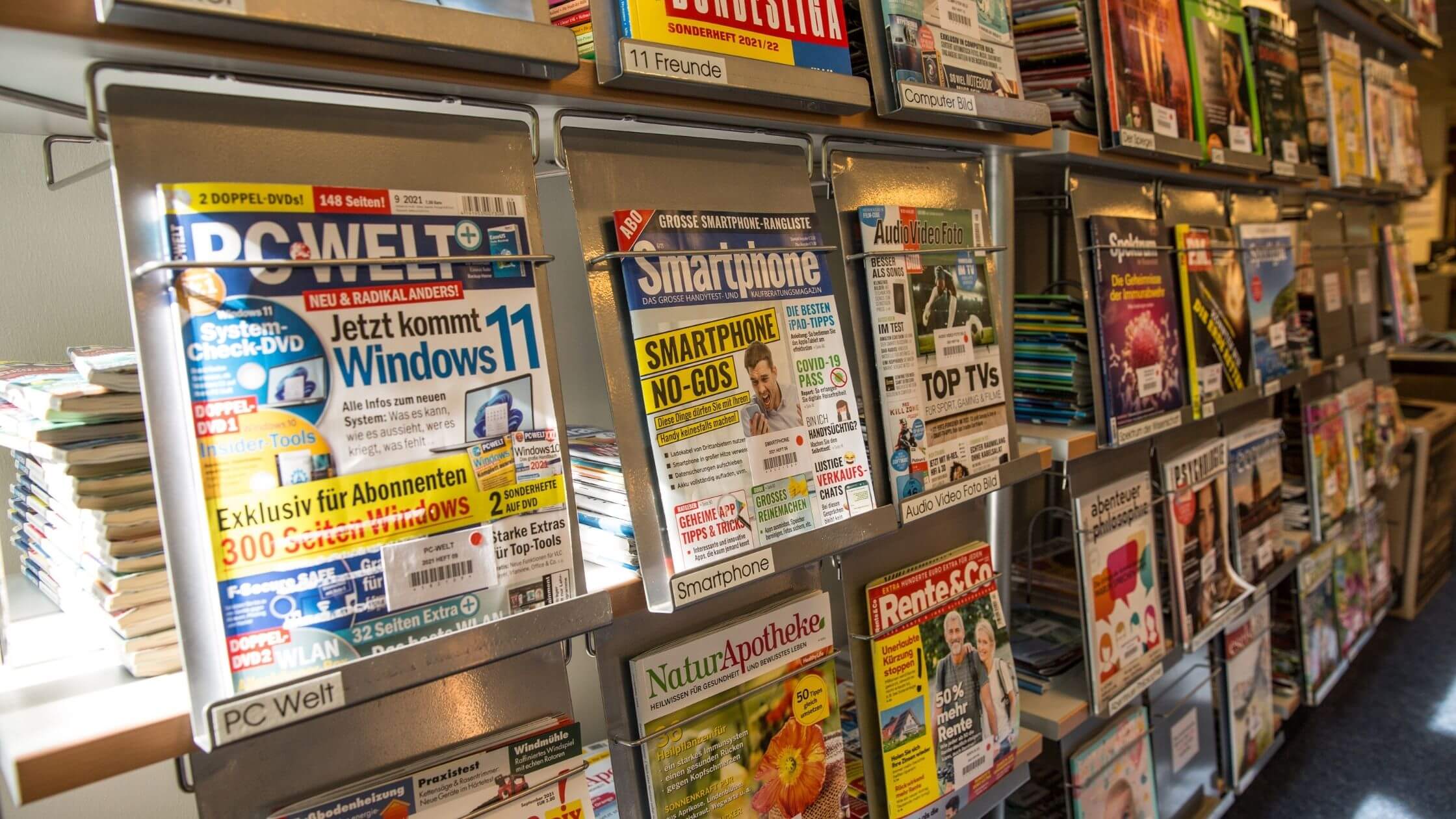 Zeitschriften leihen statt kaufen - Stadtbücherei Nordenham