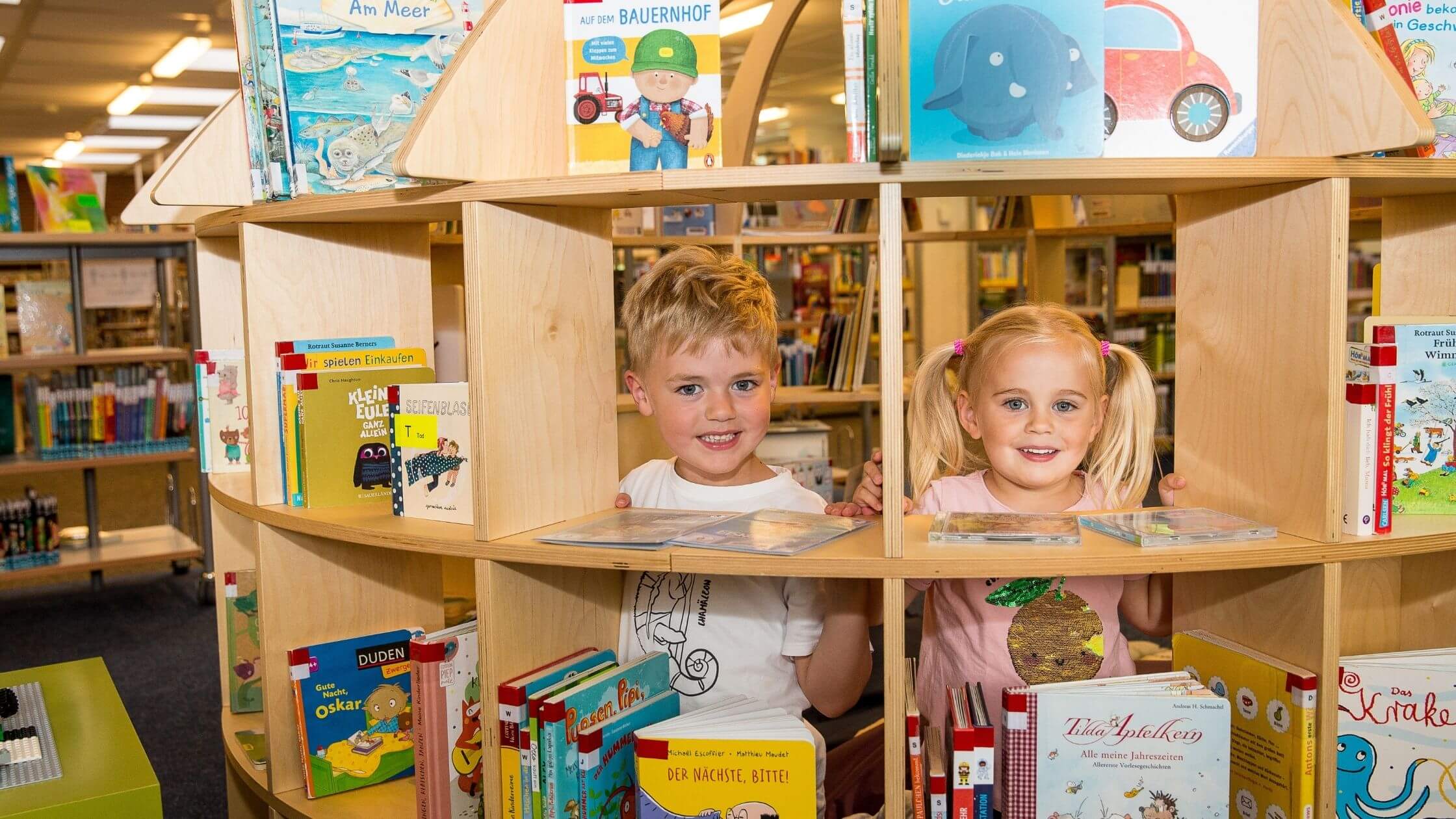 Kinderbücher in der Stadtbücherei Nordenham