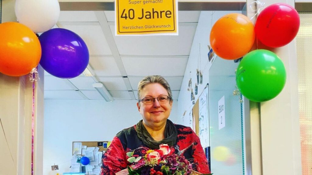 40 Jahre Jubiläum für Christiane Wittkosky - Stadtbücherei Nordenham