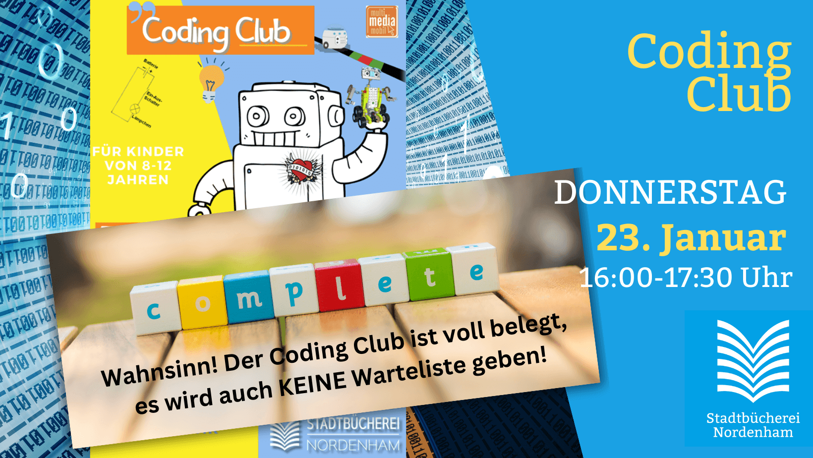 Coding Club » Stadtbücherei Nordenham